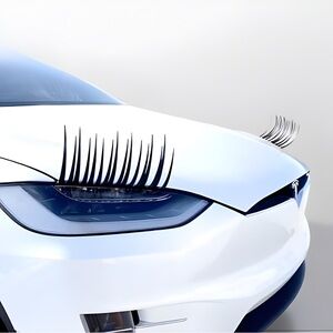 👀“Black CAR Eyelashes” for Your Car, Truck, SUV, Jeep Motorcycle …